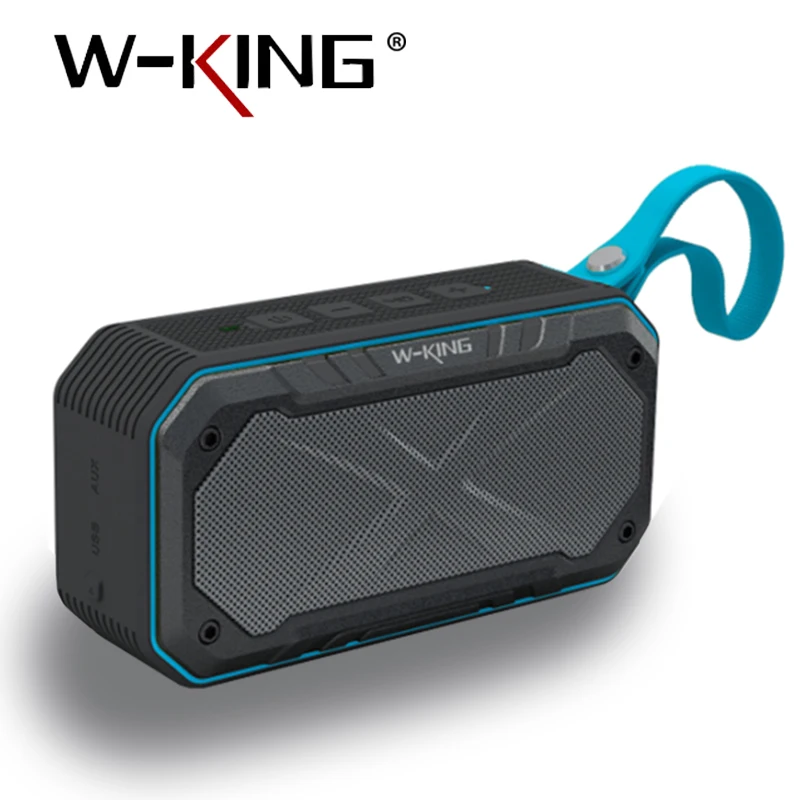 Bluetooth Колонка W King S18 портативная водонепроницаемая NFC|waterproof bluetooth speaker wireless|waterproof