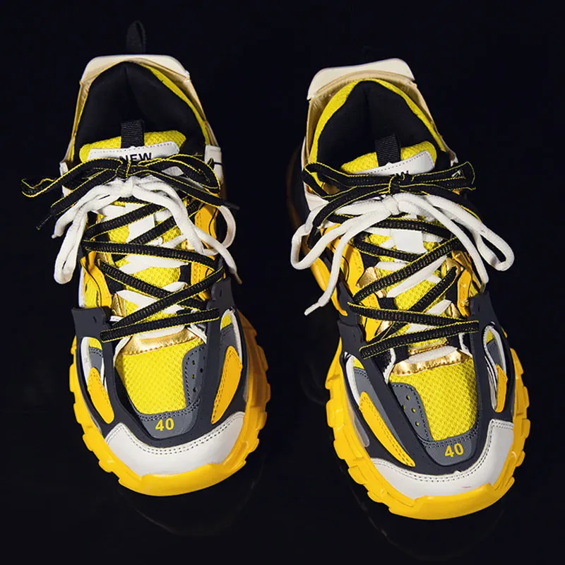 Balencia Spring Breathable Men Running Shoes Outdoor Sport Shoes Men Lightweight Sneakers Male Krasovki SUROM New Fashion Shoes