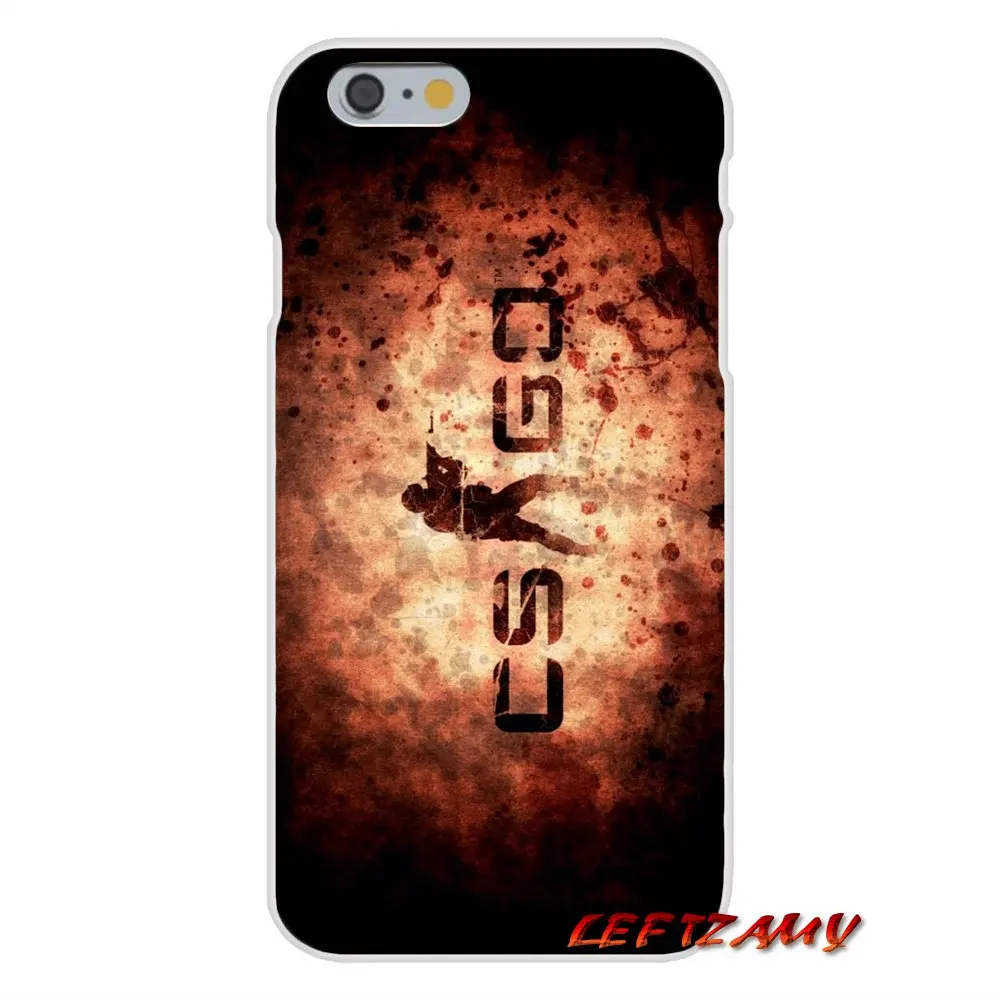 Для iPhone X XR XS MAX 4 4S 5 5S 5C SE 6 6S 7 8 Plus ipod touch Counter Strike Global offension csgo cs go силиконовый чехол