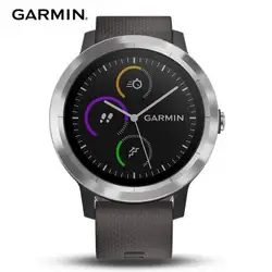 Garmin vivoactive 3 тренер сердечного ритма мониторы gps спортивные часы водонепроницаемые цифровые часы для мужчин женщин умные dz09