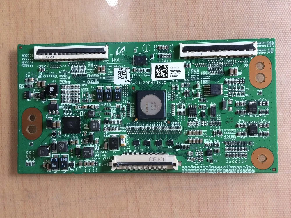 Бесплатная доставка оригинальный SH120PMB4SV0.3 T CON для экрана UA46D6600WJ|ЖК-экраны и панели