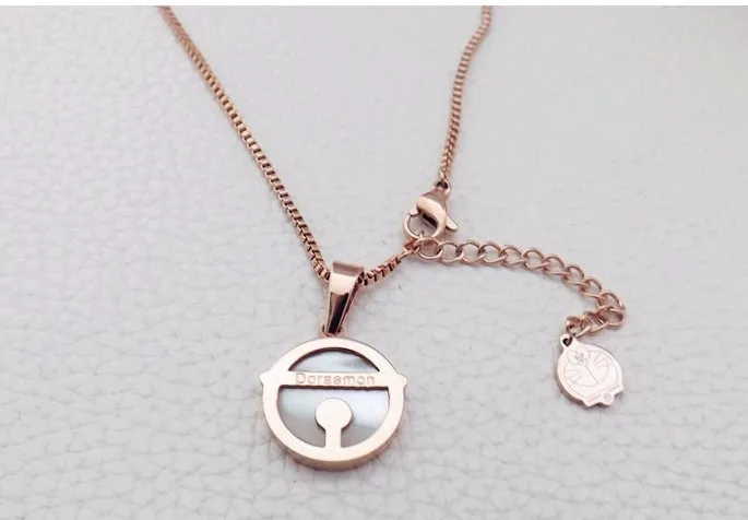 Ожерелье из титановой стали Doraemon|doraemon necklace|necklace steeltitanium necklace |