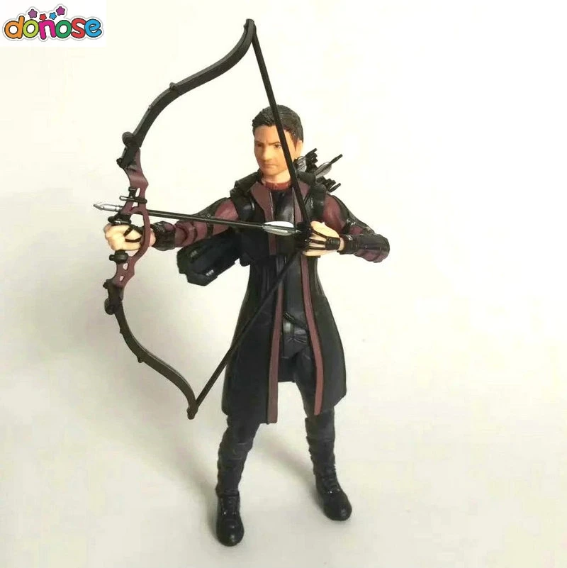 Мстители Hawkeye Капитан Америка Гражданская война ПВХ фигурка модель игрушки куклы