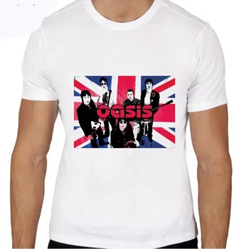 

Oasis T Shirt Men Print T-Shirts Fashion Print T-Shirts Male O Neck Tees Short Sleeve Round Neck Promotion Top Tee Plus Size