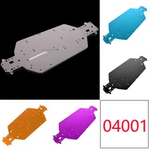 Aluminum Chassis 04001 For 1/10 RC Himoto Redcat Racing HSP 94107 94110 94115 94107Pro Off-Road Truggy Truck