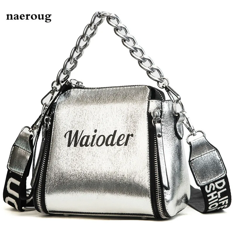

Small Bag Female 2018 Summer New Wave Broadband Laptop Shoulder Bag Wild Messenger Chain Bucket Bag gg cc l v* luis vuiton bag