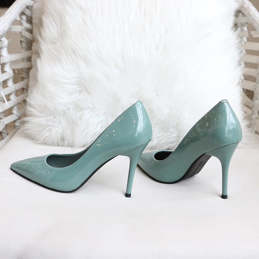 Pointed High Heels/Women's Pumps Are Designed For Elegant Fashion Women To Work And Made Of Genuine Leather 2019 MANGOYISA Pointed High Heels/Women's Pumps Are Designed For Elegant Fashion Women To Work And Made Of Genuine Leather 2019 MANGOYISA