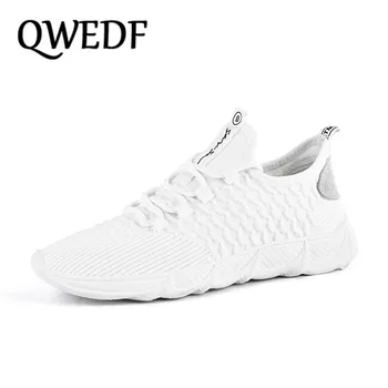 

Trendy 2019 Mens Vulcanize Shoes Flying Woven Shoes Off Men's Vulcanize Designer Sneakers Men Lace Up Flats black/white CZ-10
