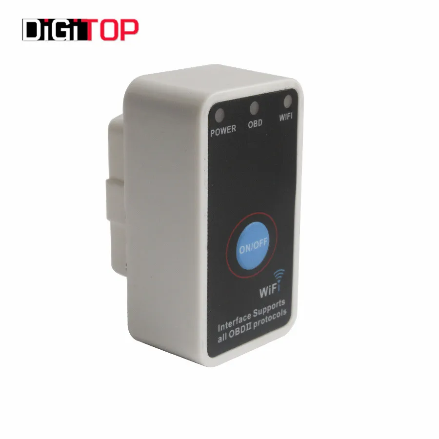

Promotion V2.1 Super ELM327 WiFi with Switch Work For iPhone OBD-II OBD Can Code Reader Tool