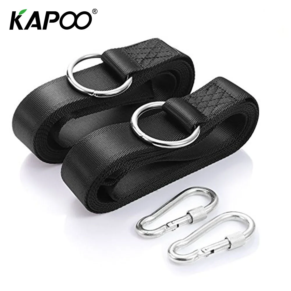 

KAPOO Hammock Strap Hanging Super Strong Hammock Belt Hanmaca Furniture Hamak Hamac Chair Portable Hanging Rope Hammock Strapis