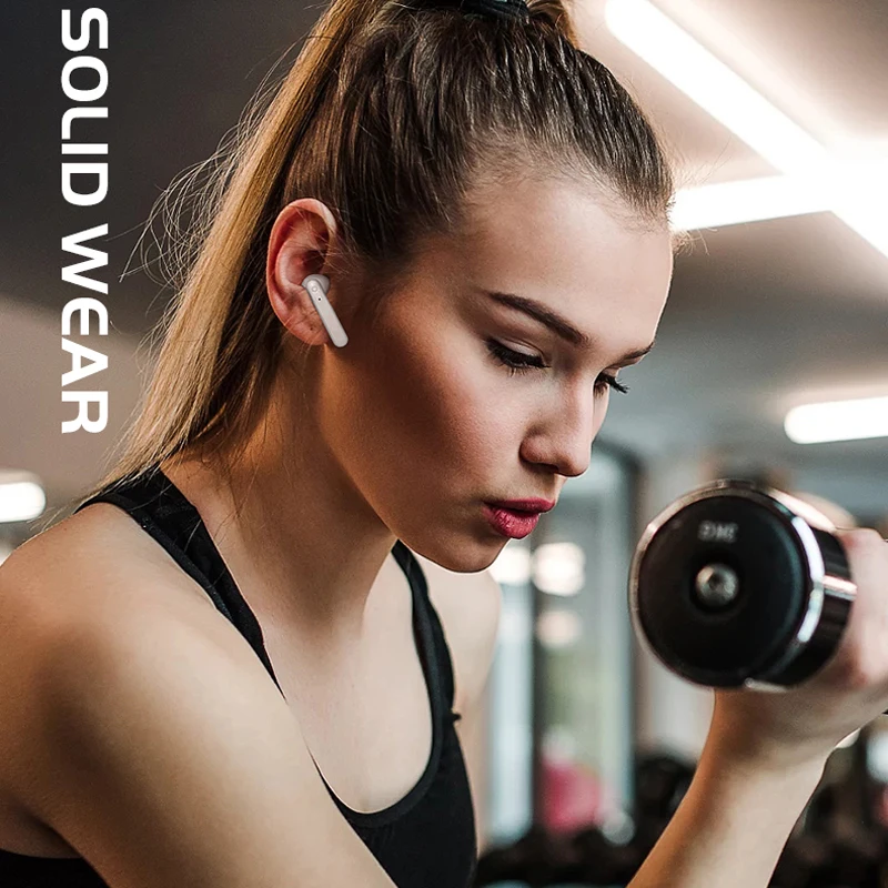 Беспроводные Bluetooth наушники YUNAO X26 с зарядной коробкой поддержкой Siri mic