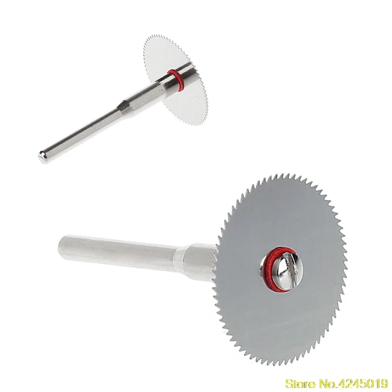 

New High quality 10 x 25mm Wood Saw Blade Disc + 2 x Rod Dremel Rotary Cutting Tool