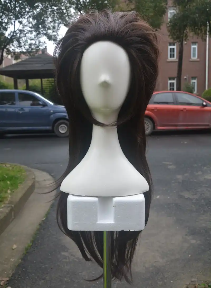 Sally Face Sallyface Sally Cosplay Wig Short Blue Heat Resistant