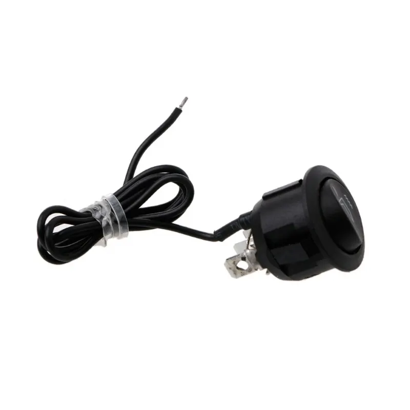 

12V Universal 3 Pins Round Heater Motorcycle Car Seat Rocker Switch Control On/Off 10166