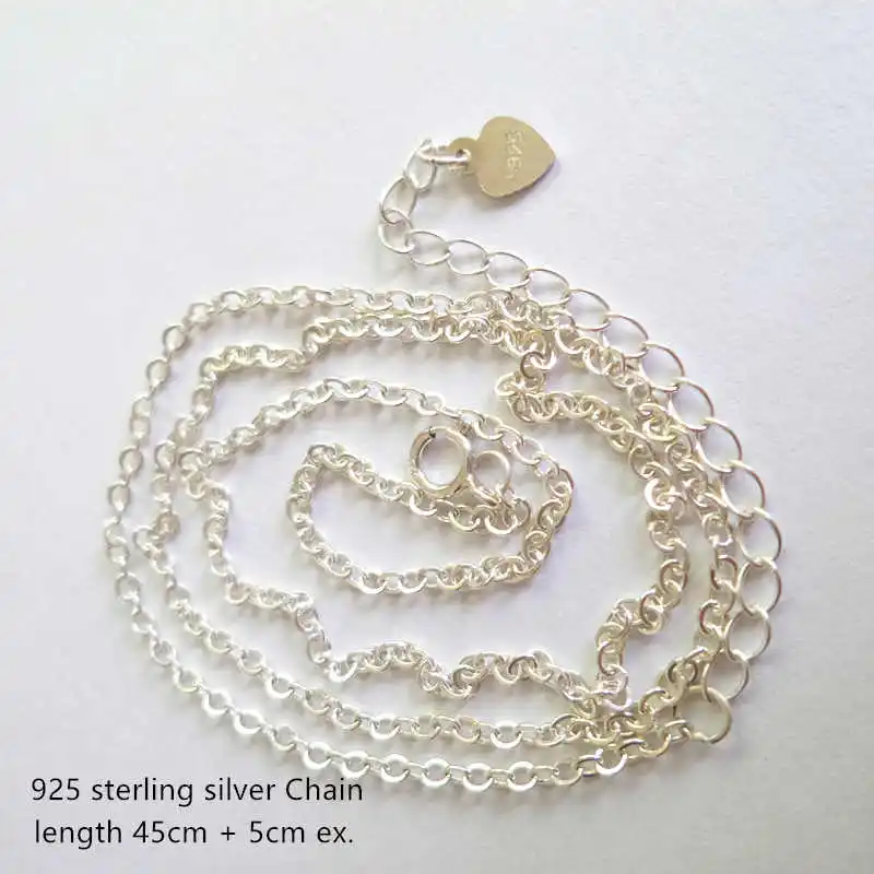 

Ювелирное изделие из серебра 1,8 мм, ювелирное изделие в форме о, 45 + 5 мм, настоящая 925 пробы