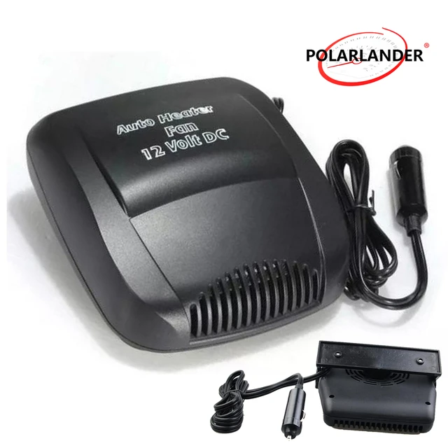 Chauffage de Voiture Portable 12V 150W noir Vendos85 