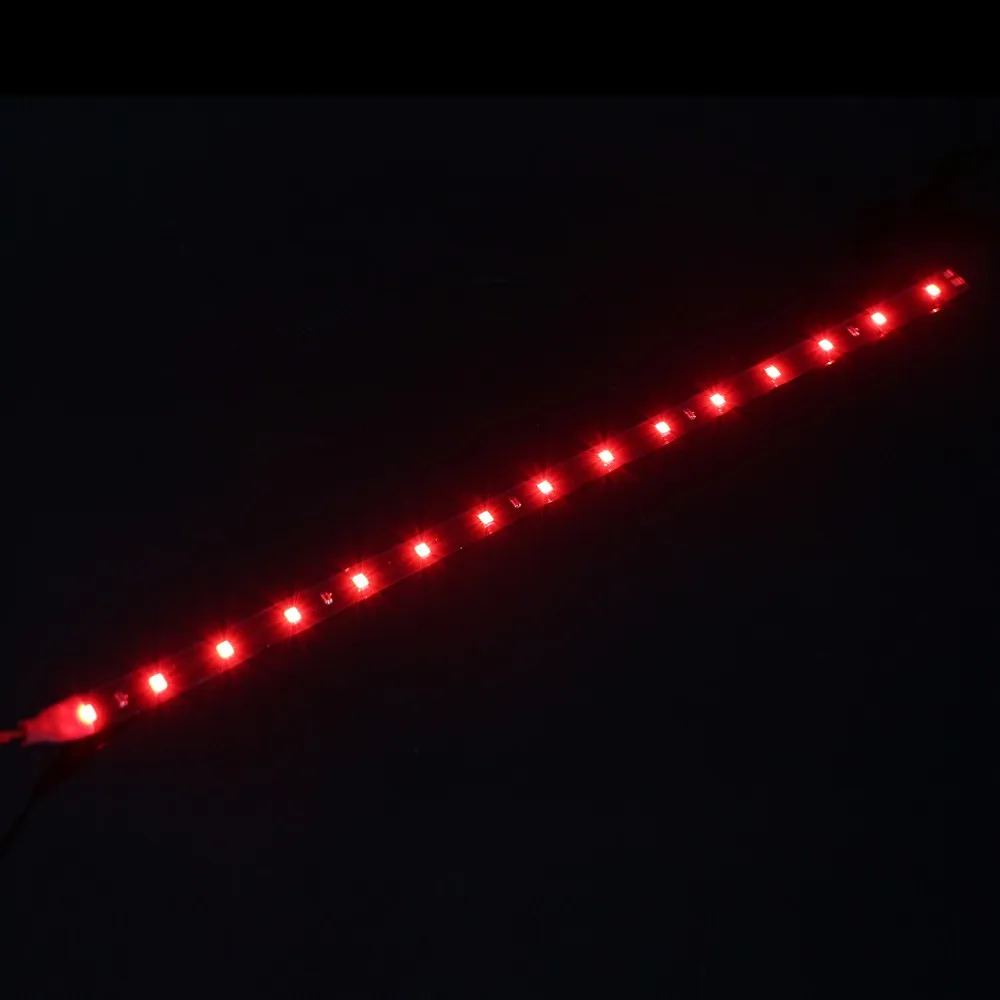 Гибкий Светодиодные ленты высокомощный 12V 15SMD Автомобильные светодиодные 30 см