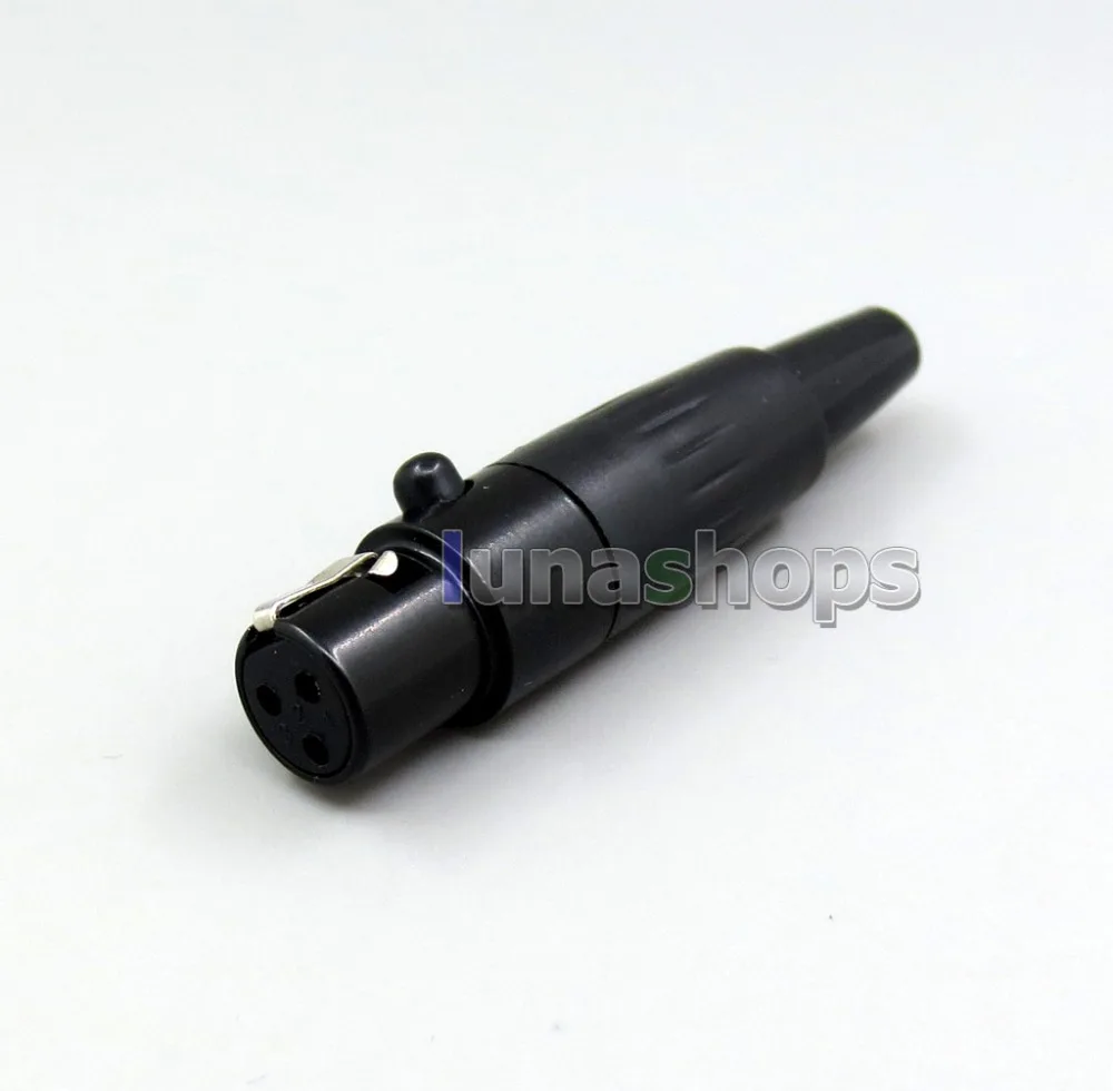 

LN006268 Black Headphone Mini XLR 3 Pin For K271 K272 K240 K242 Q701 K141 K171 K181 Q701 K271S K271MKII K240S