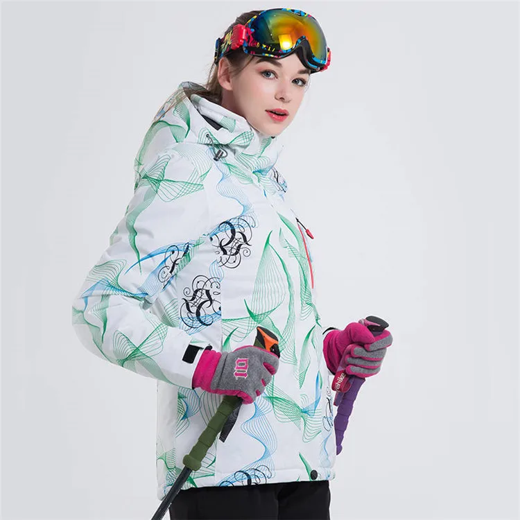 Женская водонепроницаемая ветрозащитная зимняя куртка, лыжная Женская одежда, Женская лыжная куртка, куртка для сноуборда, уличная зимняя куртка, Лыжный жилет, Femme