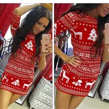 Стиль модные, пикантные Для женщин рождественскую тематику, раздел-вечерние свободное платье коктейльное короткое платье; облегающее мини-платье без рукавов