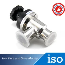 KF16 ручная гофрированная трубопроводная Шахта Герметичный вакуумный клапан