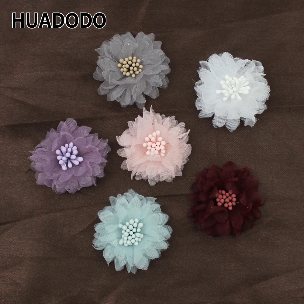 

HUADODO 10pcs Artificial Flower Handmade Silk Daisy Flowers for Wedding Party Decorations Floral Wreath Scrapbook DIY Craft