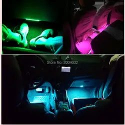 2018 новый автомобиль светодиодный Атмосфера лампы для Ford Focus 2 3 Fiesta Mondeo Kuga Citroen C4 C5 C3 Skoda Octavia 2 A7 A5 быстрого аксессуары