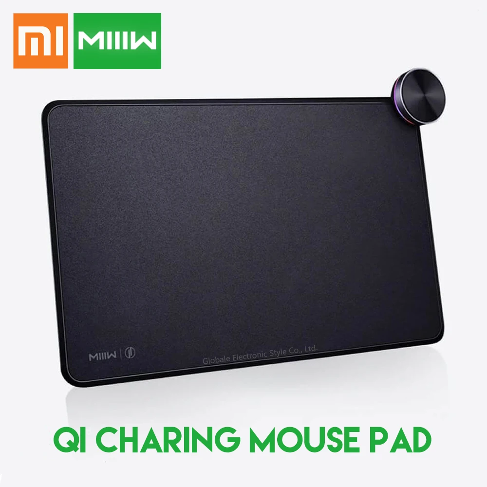 

Original Xiaomi MIIIW Wireless Smart Mouse Pad Qi Charging with RGB Backlight