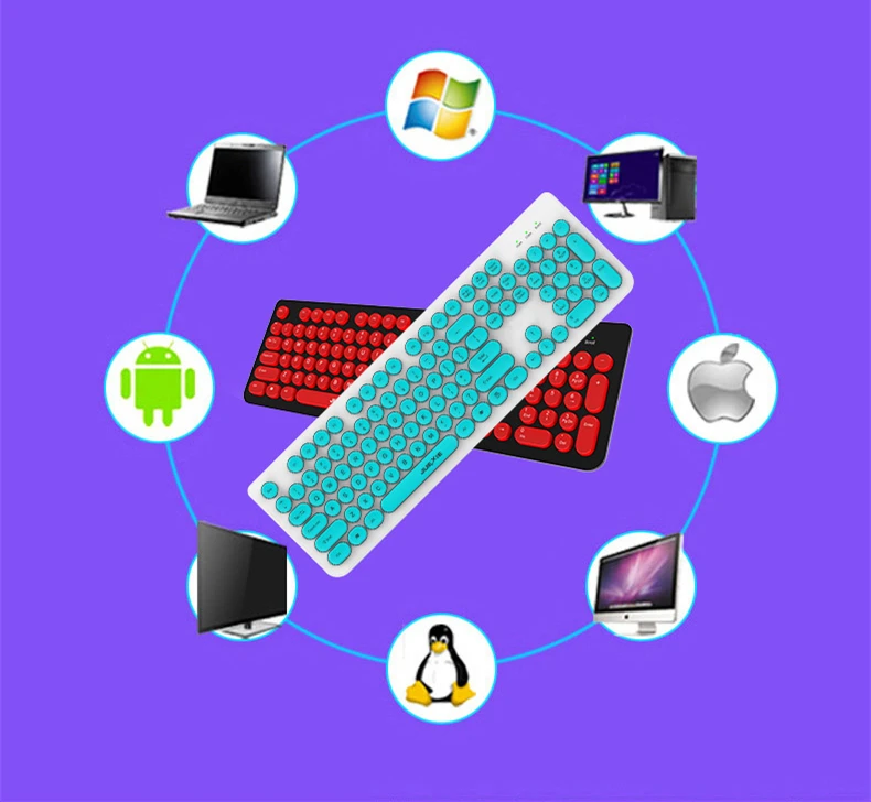Эргономичная клавиатура мини-клавиатура ультра-тонкий для Android IOS ПК ноутбук игры офисные развлечения настольный ноутбук планшет поставки