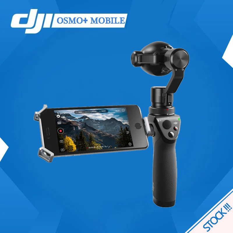 DJI Osmo плюс мобильный ручной 4K Камера и 3-осевому гидростабилизатору Osmo+ мобильный