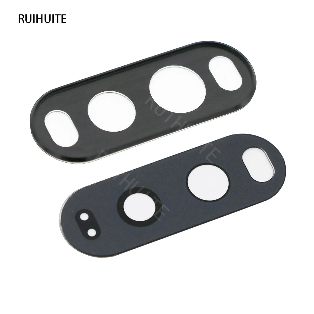 

RUIHUITE Back Rear Camera Lens Glass Cover + Frame For LG V20