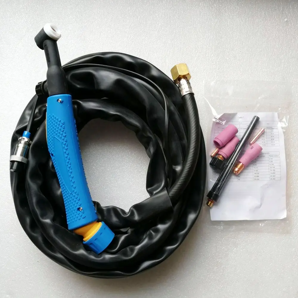 

TIG-9FV WP-9FV Air Cooled Argon Arc Welding Torch 4M