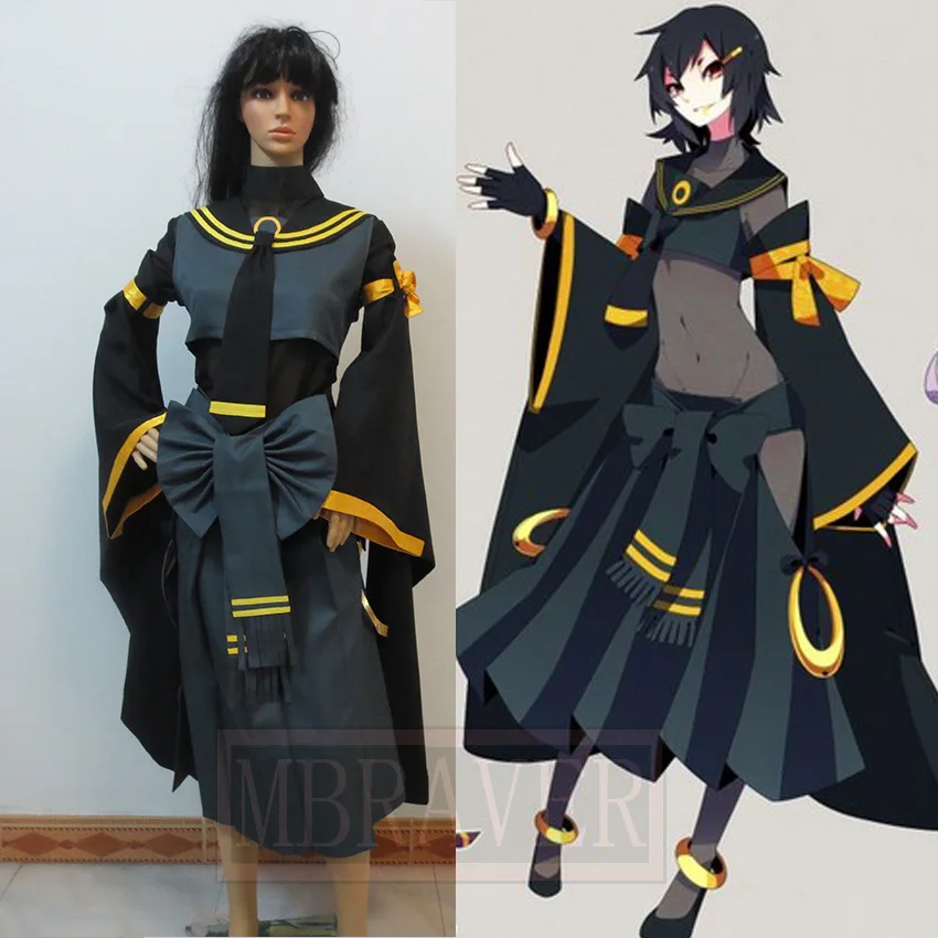 Anime Cosplay Pocket Monster Hot Umbreon Kostuum Vrouwen Halloween Kostuums voor party Dress Custom Made Anime Cosplay Pocket Monster Hot Umbreon Kostuum Vrouwen Halloween Kostuums voor party Dress Custom Made