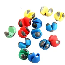 Рыболовная рыболовная свинцовая установка с разделением грузила, покрытая полиуретановой резиновой защитной рыболовной леской