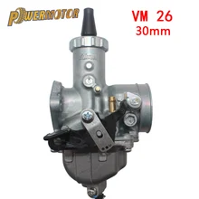 PowerMotor 30 мм Mikuni VM26 карбюратор для 150cc 160cc 200cc 250cc CRF KLX TTR XR Пит Dirt велосипеды мотоцикл