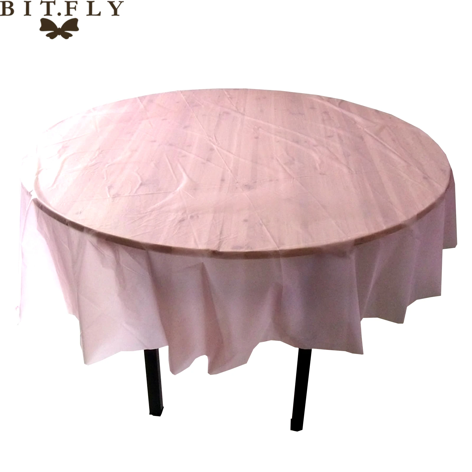 Пластиковая одноразовая прямоугольная круглая скатерть сплошной цвет стол, скатерть юбка для дня рождения Свадьба фестиваль украшения для домашнего праздника