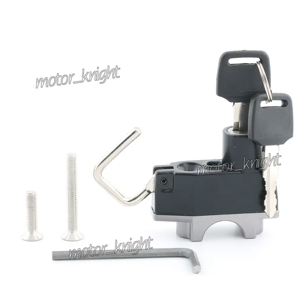 triumph street triple helmet lock