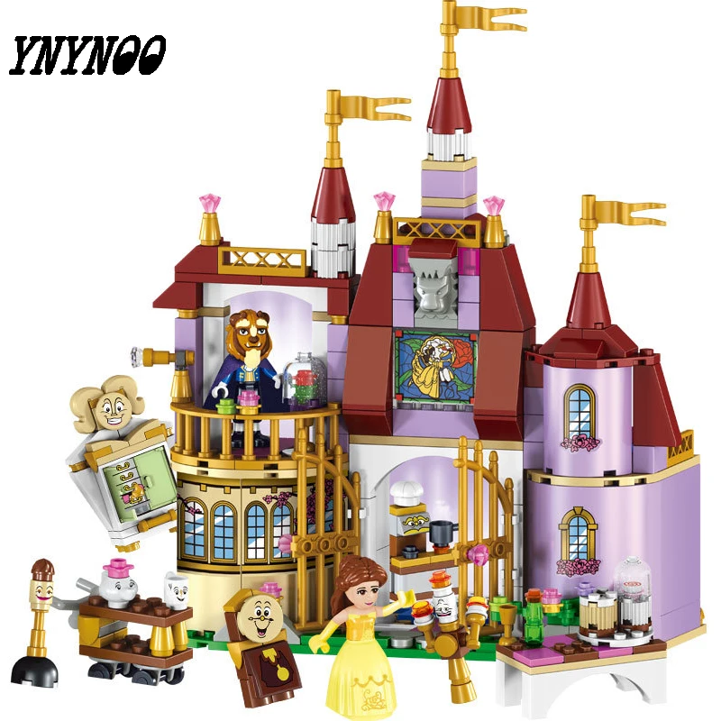 

(YNYNOO) 01010 25005 Princess Belles Enchanted Castle Building Blocks For Girl Friends Kids Model Toys Marvel