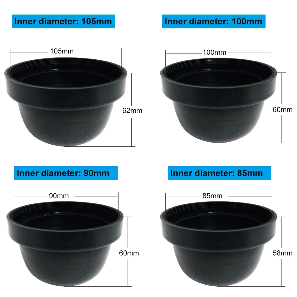 HID светодиодный автомобильный Пылезащитный Чехол резиновый водонепроницаемый пылезащитный уплотнительный чехол для фары 70 мм 75 мм 80 мм 85 мм 90 мм 95 мм 100 мм 105 мм