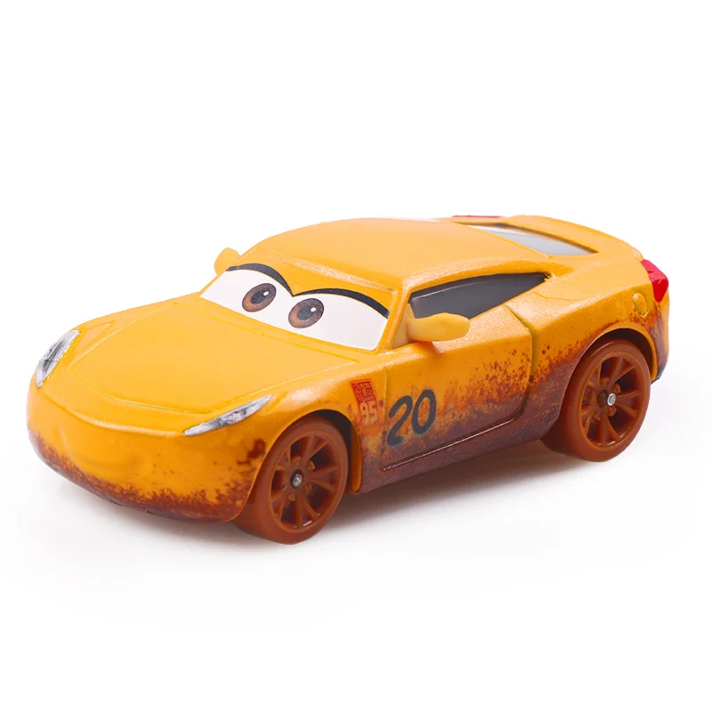 Disney Pixar Cars 2 3 Lightning McQueen SUV Chick Hick Cruz 1:55 литые игрушки из металлических сплавов