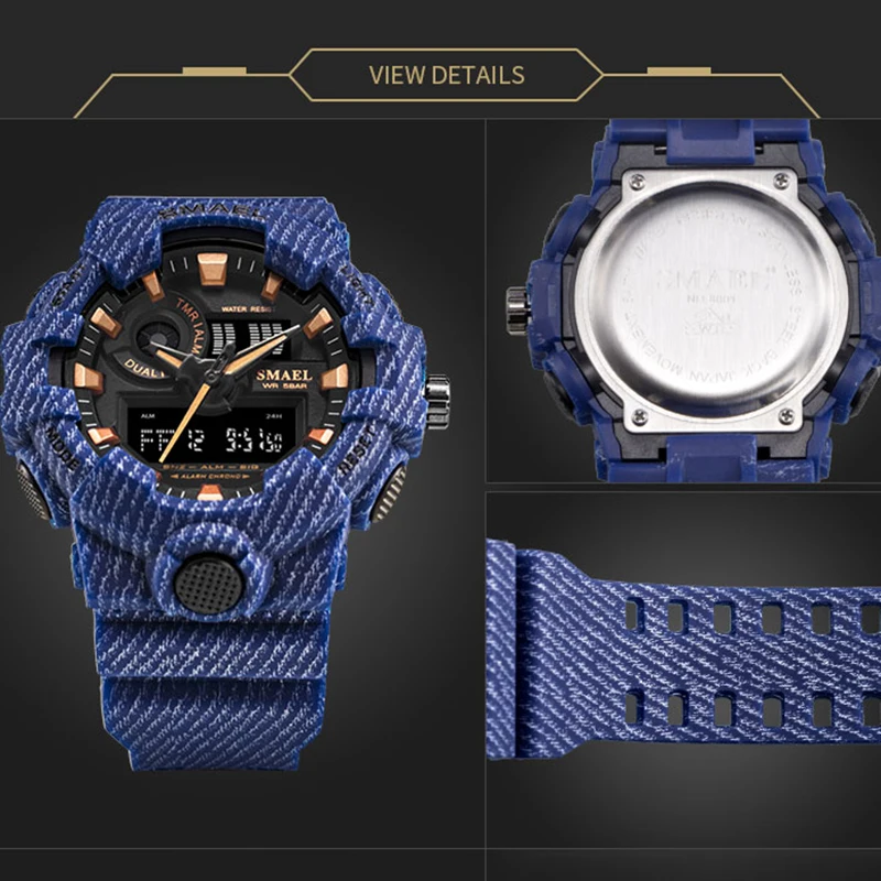  Cowboy Sport Watch New Military Watches Army Digital Writwatch LED 50m Waterproof Men's Watch Saat 