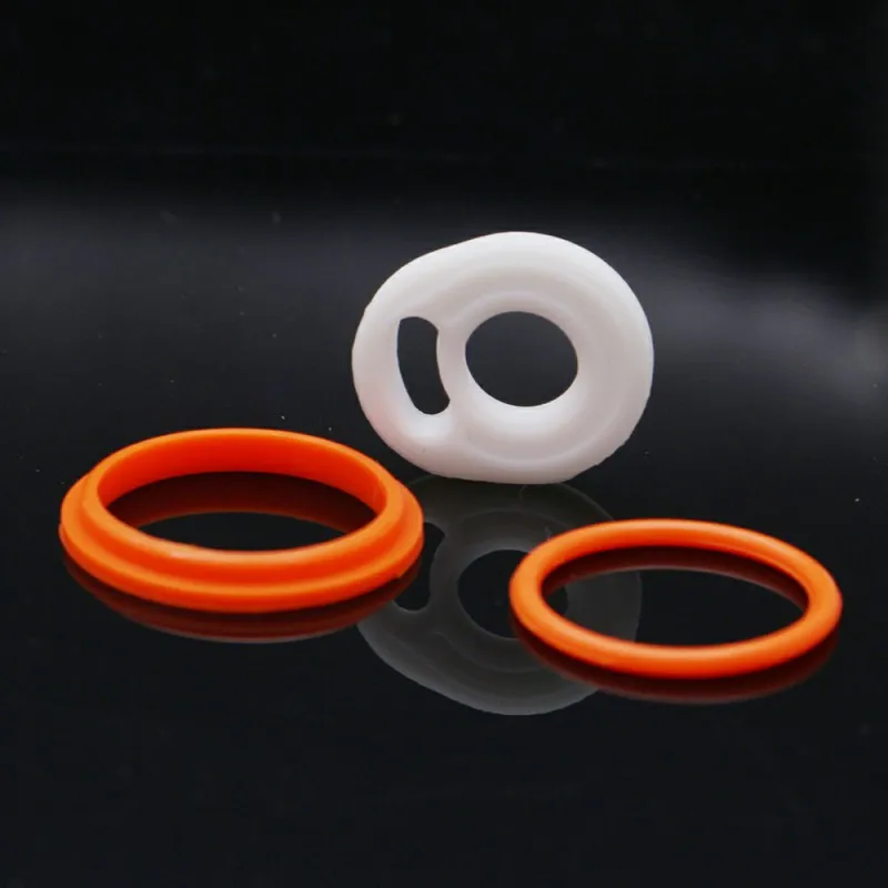 2 упаковки VapeSoon Замена Силиконовое уплотнительное кольцо для SMOK TFV8 6 мл бак черный оранжевый цвет 3 шт./упак
