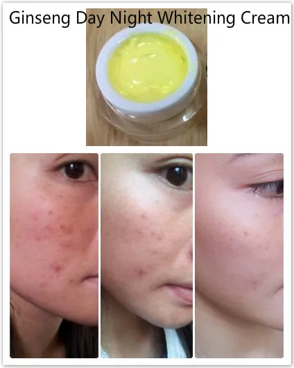 

Turmeric Ginseng Whitening lightening cream skin Smooth Day- Night Cream 5g