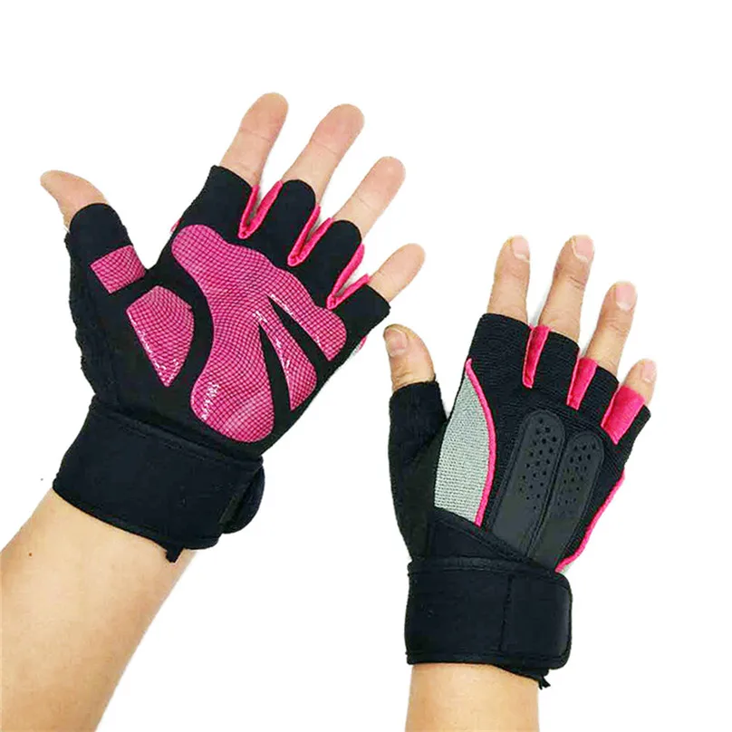 Мужские Женские перчатки для тренажерного зала m-xl Перчатки Тяжелые спортивные перчатки для занятий тяжелой атлетикой для тренировки, бодибилдинга спортивные перчатки#3j04