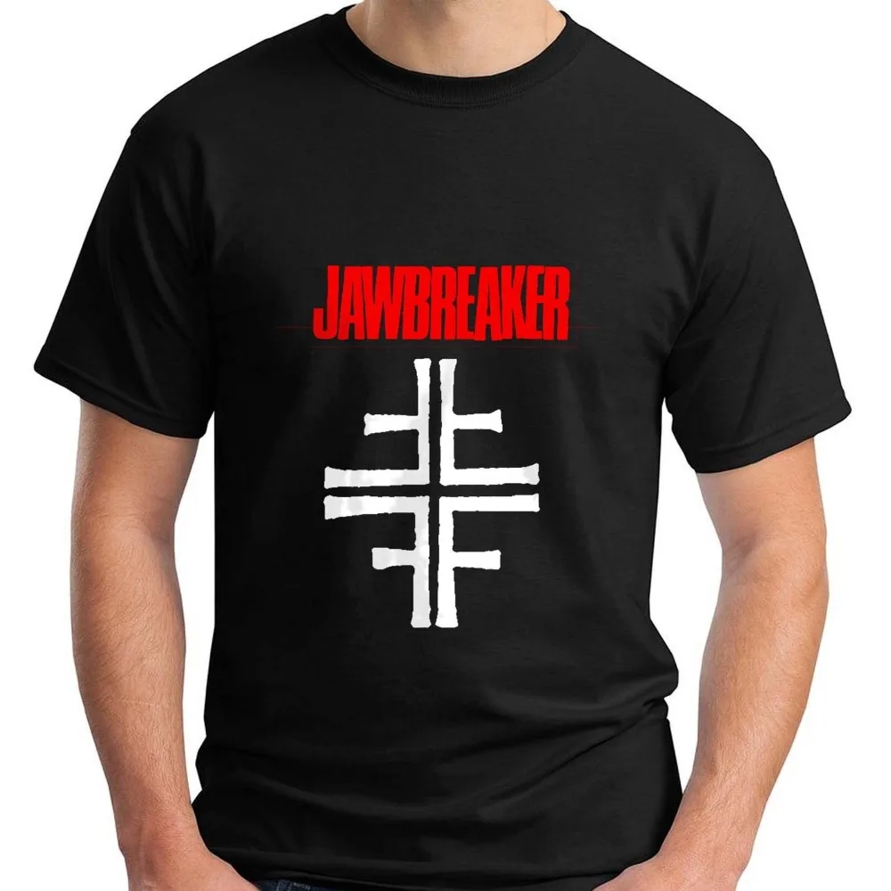 Harajuku Новый Jawbreaker Американский панк Рок Группа Музыка Логотип Черная Мужская