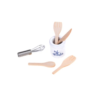 

1Set 1/12 Dollhouse Miniature Kitchenware Set Home Decoration Gifts