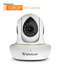 Vstarcam C38S 2.0MP FULL HD Беспроводная ip-камера 1080P инфракрасная аудио запись 128G TF слот для карты безопасности CCTV внутренняя веб-камера
