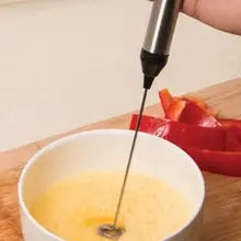 Adoolla Электрический вспениватель молока из нержавеющей стали с кронштейном ручной взбиватель пены кухонные принадлежности