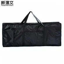 Чехол для хранения музыкальных инструментов 61 Ключ шарманка Electone пианино клавиатура сумка черный 100*42*15 см