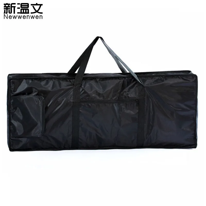 

Musical Instruments Storage Case 61 Key Piano Organ Electone Piano Keyboard Bag Case Black 100*42*15cm